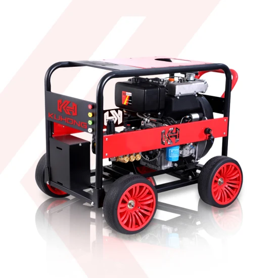 Газовый двигатель Kuhong 7HP, 3000 фунтов на квадратный дюйм, бензиновая автомойка высокой мощности коммерческого давления